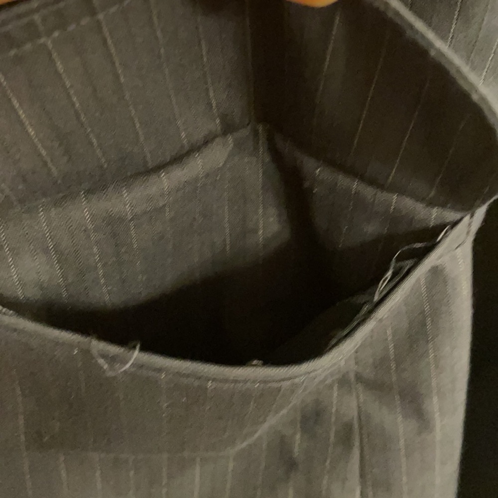 KORS Michael KORS blue pinstriped blazer dry-cleaned size 2 - Picture 4 of 6